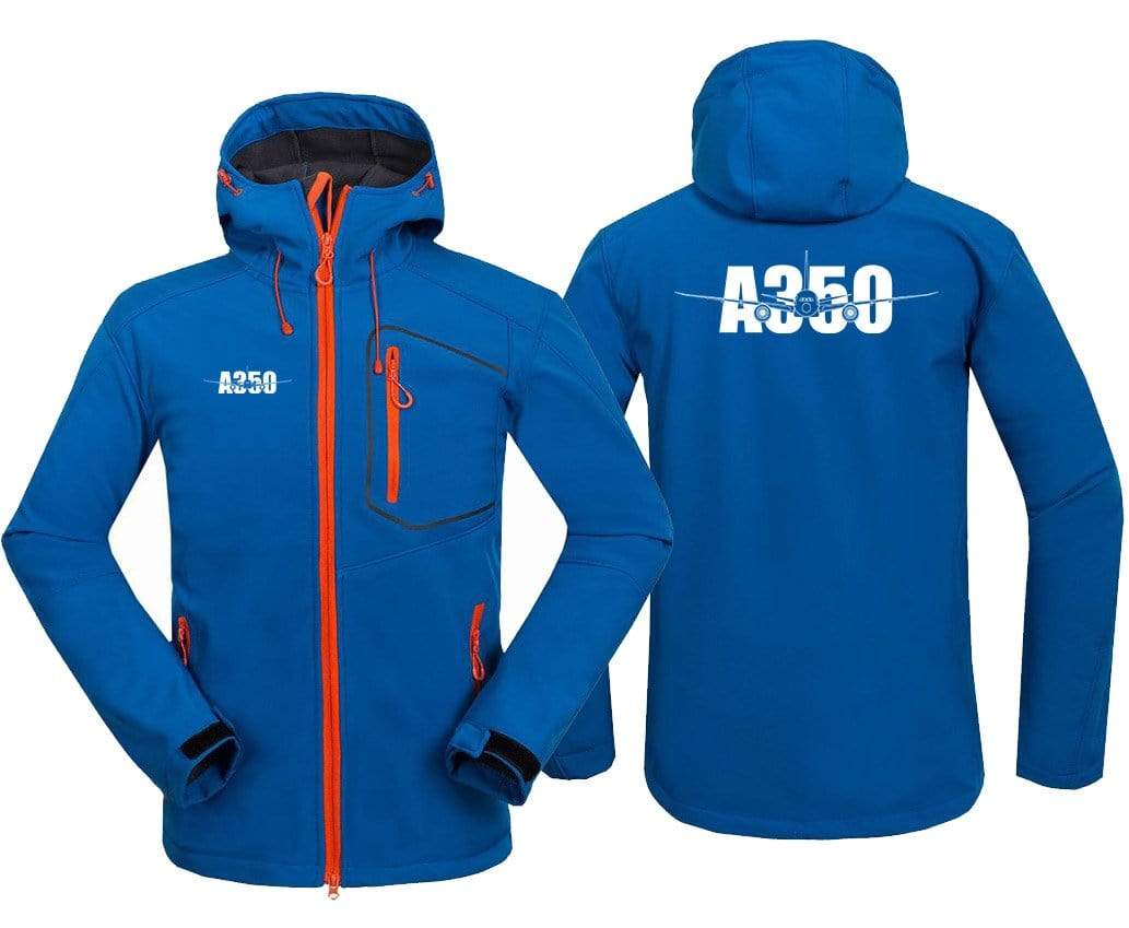 AIRPLANE LOVER Hoodie Jacket Blue / S AIRBUS A350