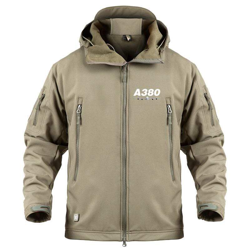 AIRPLANE LOVER Military Fleece Airbus A380