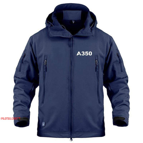 AIRPLANE LOVER Military Fleece Navy / S Airbus A350