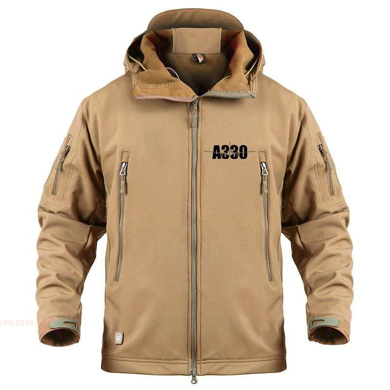 AIRPLANE LOVER Military Fleece Sand / S Airbus A330