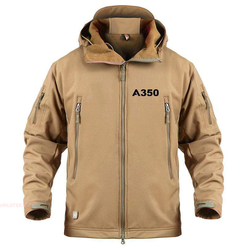 AIRPLANE LOVER Military Fleece Sand / S Airbus A350