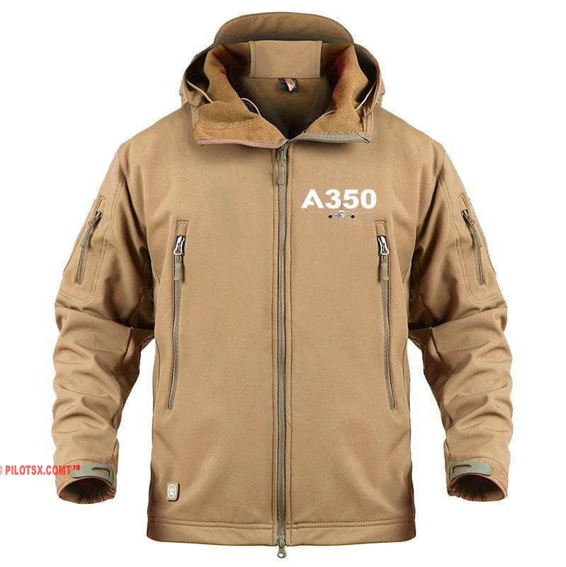 AIRPLANE LOVER Military Fleece Sand / S Airbus A350