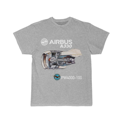 Airplane T-Shirt Athletic Heather / L AIRBUS A330 T-shirts