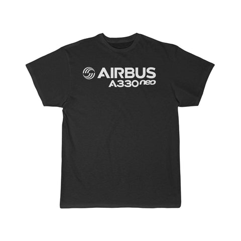 Airplane T-Shirt Black / L Airbus A330 neo T-shirts