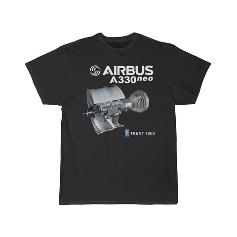 Airplane T-Shirt Black / L AIRBUS A330 T-shirts