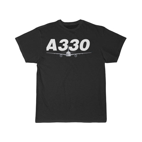 Airplane T-Shirt Black / L Airbus A330 T-shirts