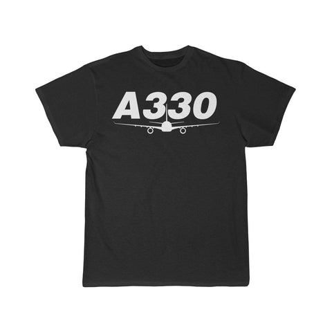 Airplane T-Shirt Black / L Airbus A330 T-shirts