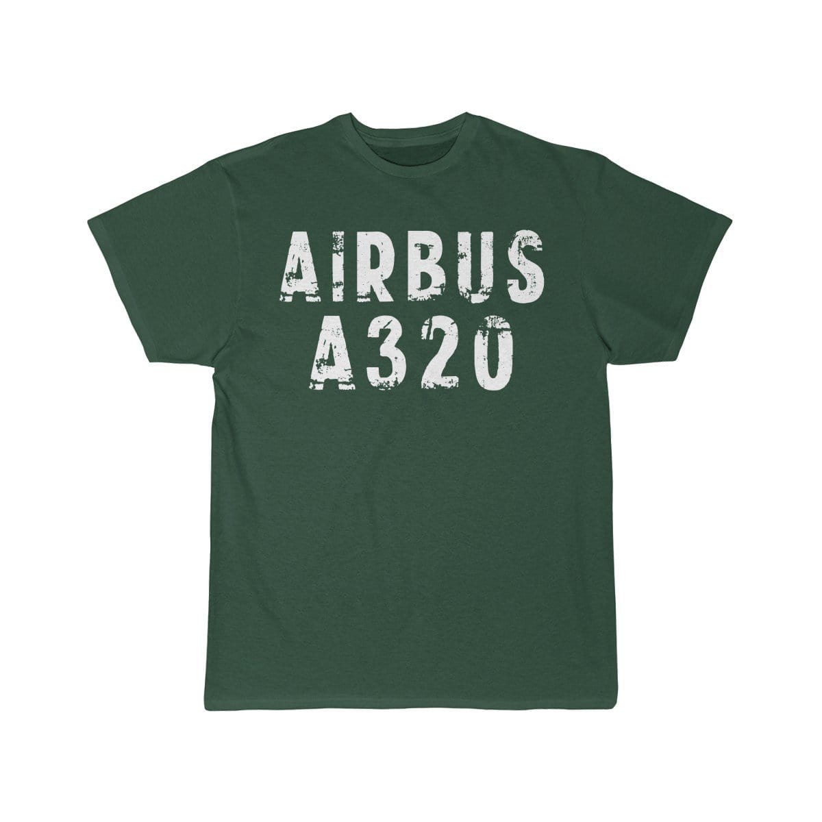 Airplane T-Shirt Forest / S Airbus A320 T-shirts