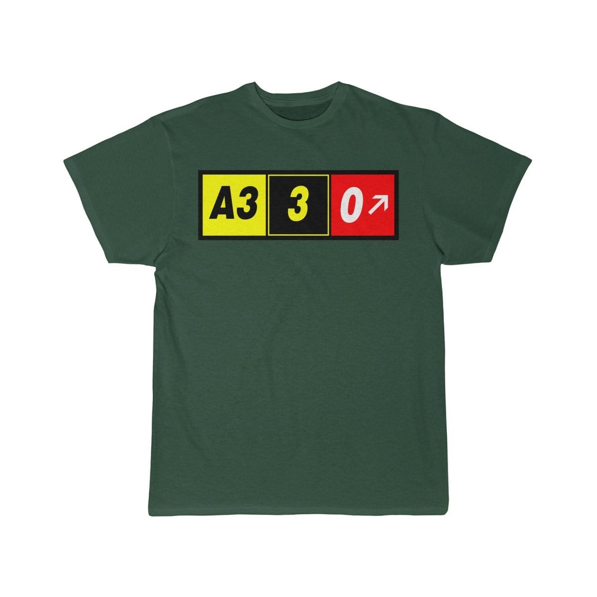 Airplane T-Shirt Forest / S Airbus A330 T-shirts