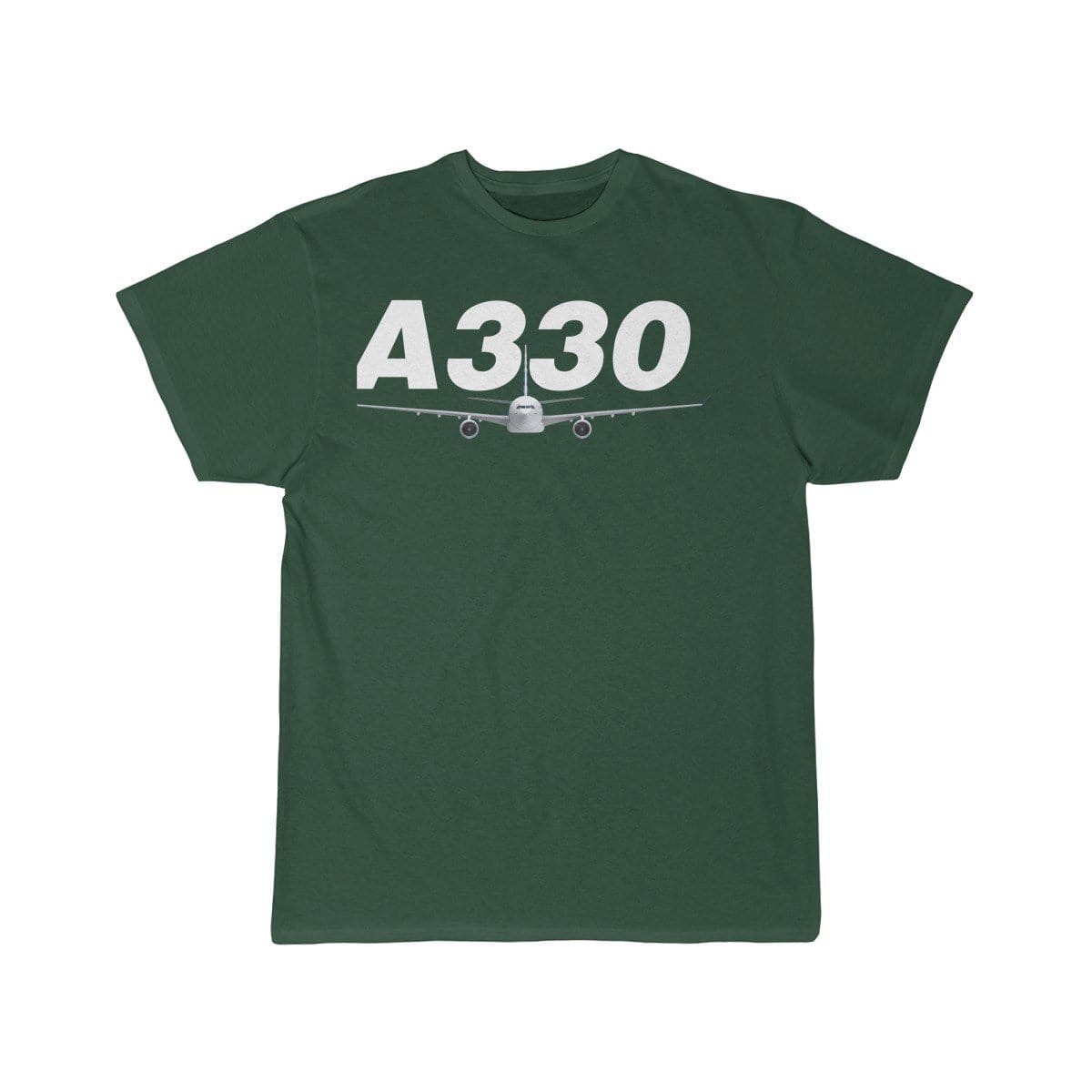 Airplane T-Shirt Forest / S Airbus A330 T-shirts