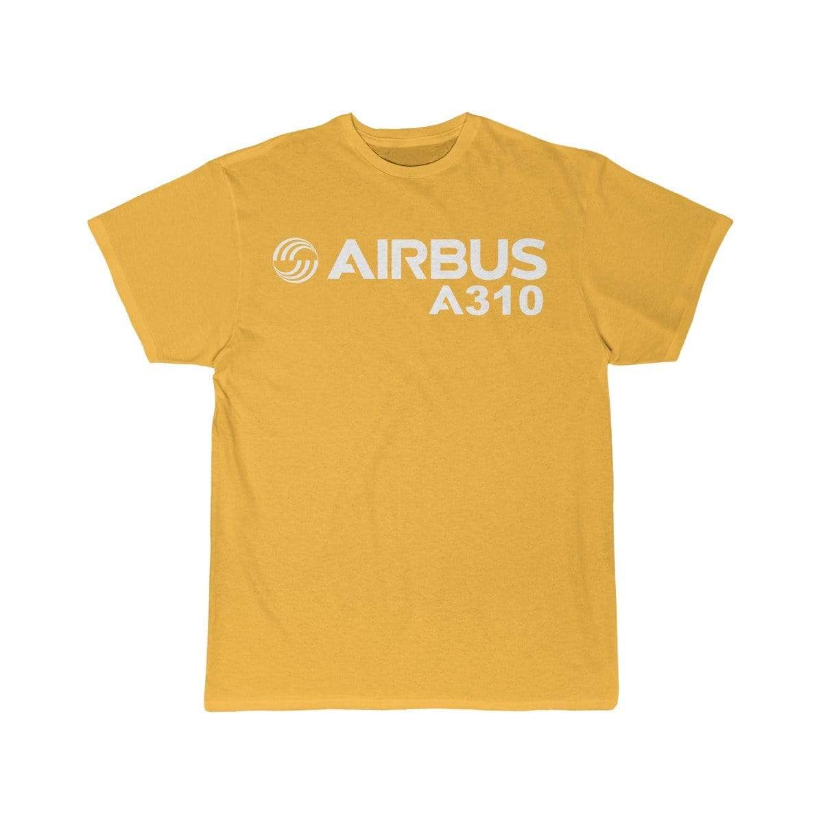 Airplane T-Shirt Gold / S Airbus A310 T-shirts