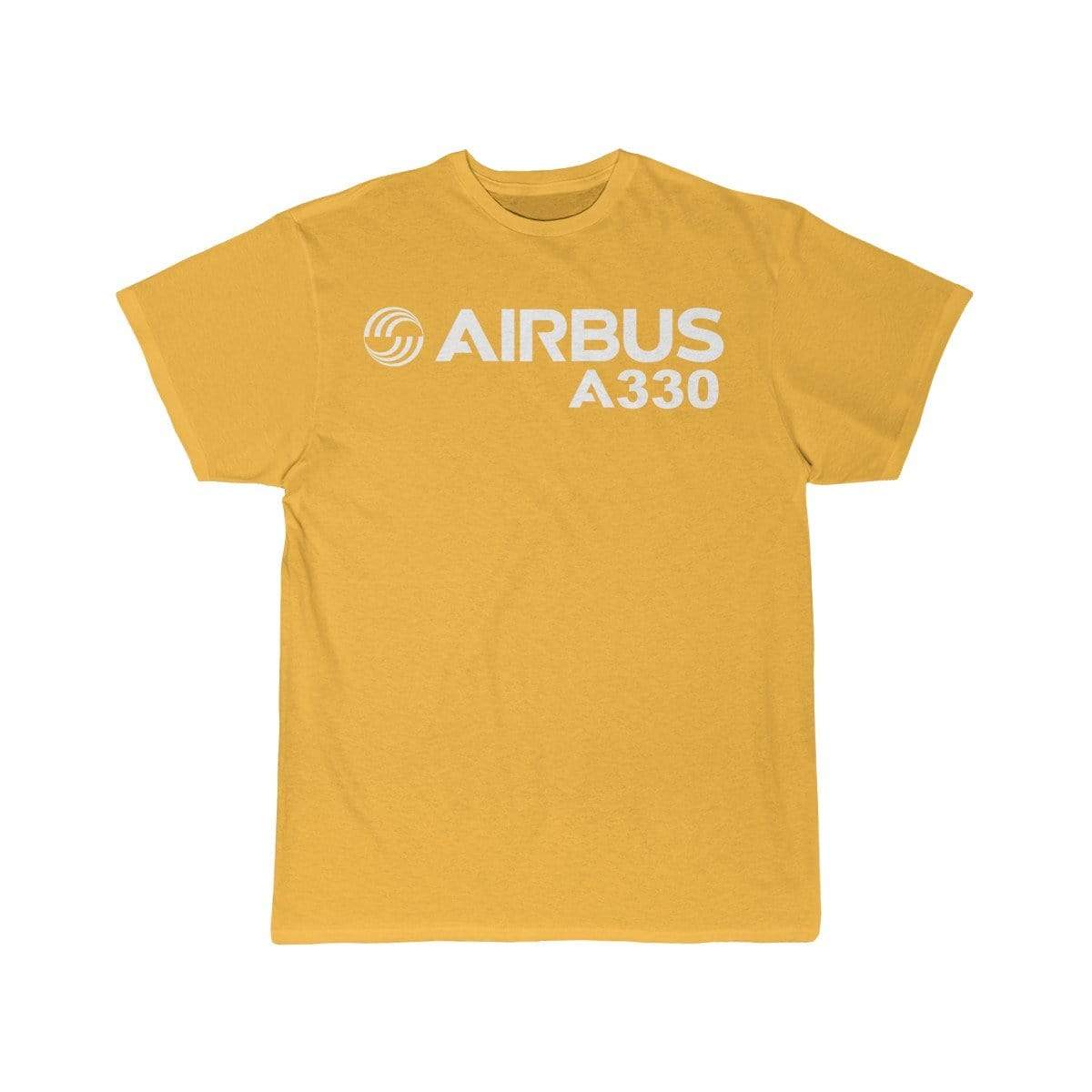 Airplane T-Shirt Gold / S Airbus A330 T-shirts