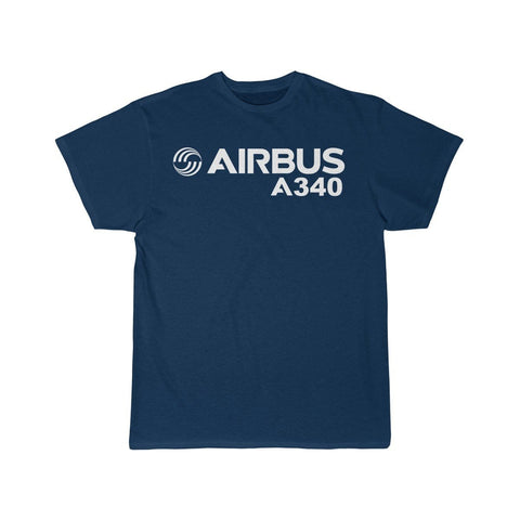 Airplane T-Shirt Navy / L Airbus A340 T-shirts