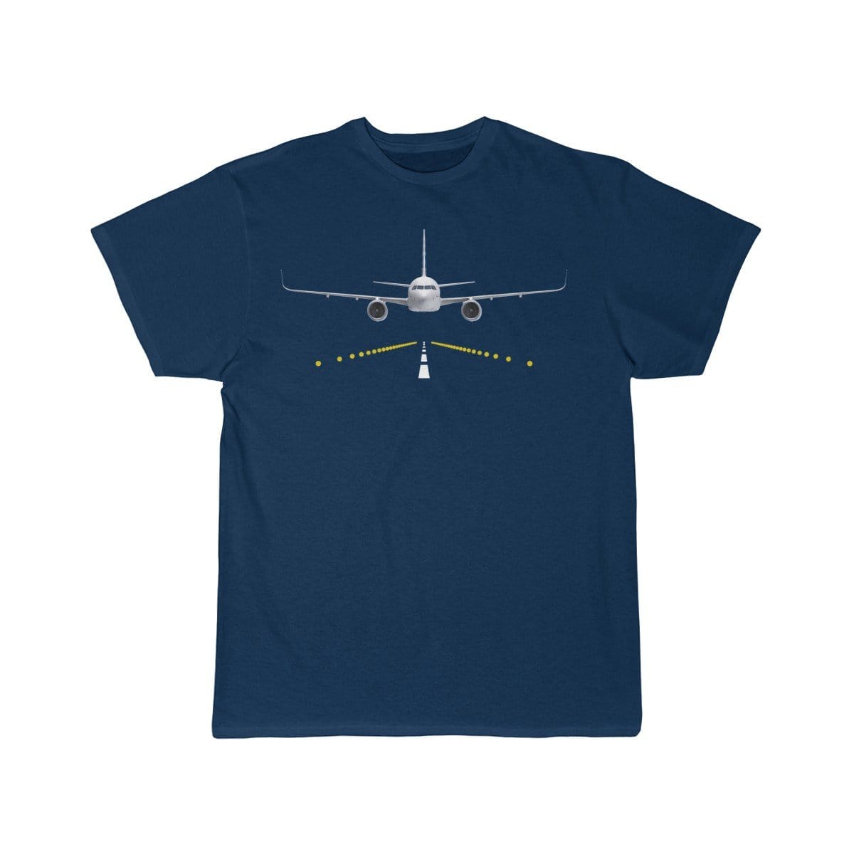 Airplane T-Shirt Navy / S A330 runway T-shirts