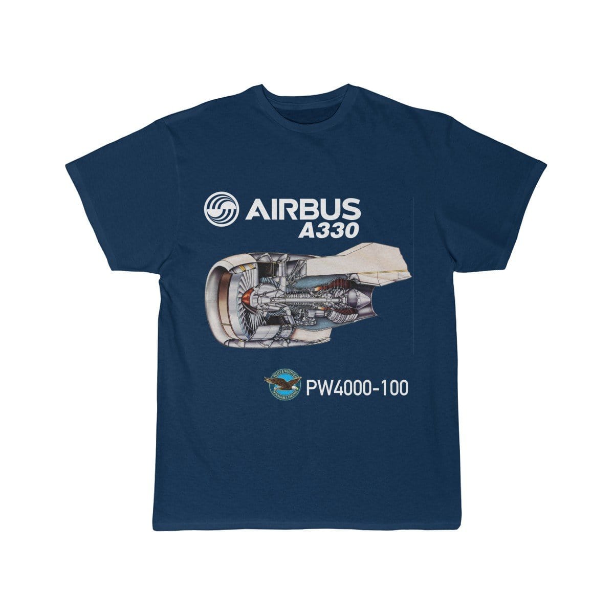 Airplane T-Shirt Navy / S AIRBUS A330 T-shirts