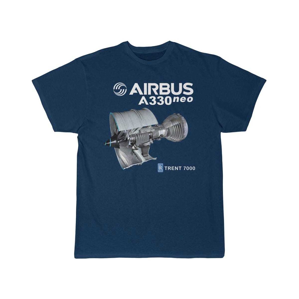 Airplane T-Shirt Navy / S AIRBUS A330 T-shirts