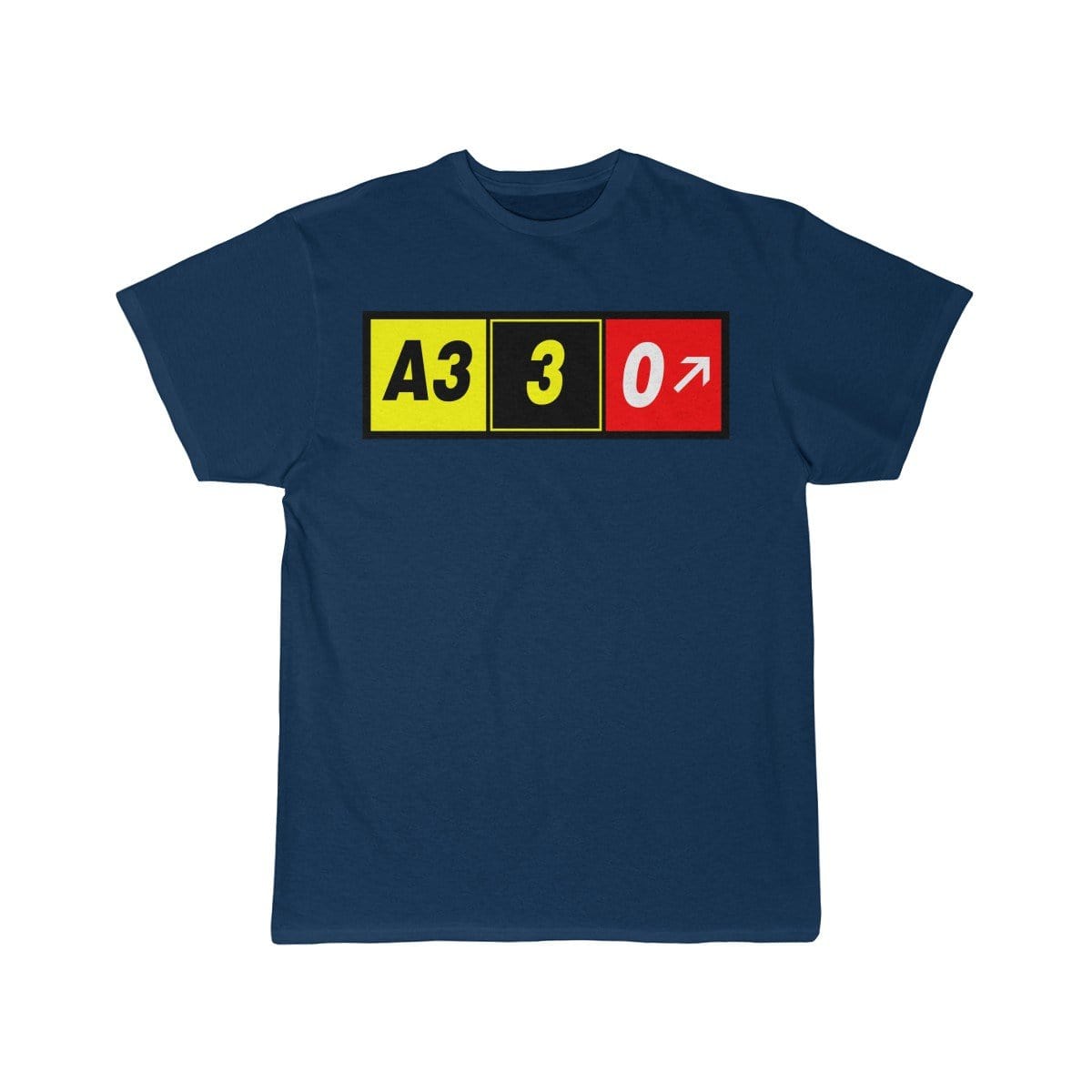 Airplane T-Shirt Navy / S Airbus A330 T-shirts