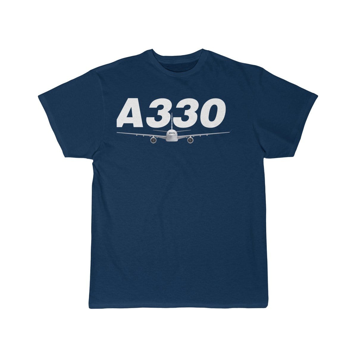 Airplane T-Shirt Navy / S Airbus A330 T-shirts