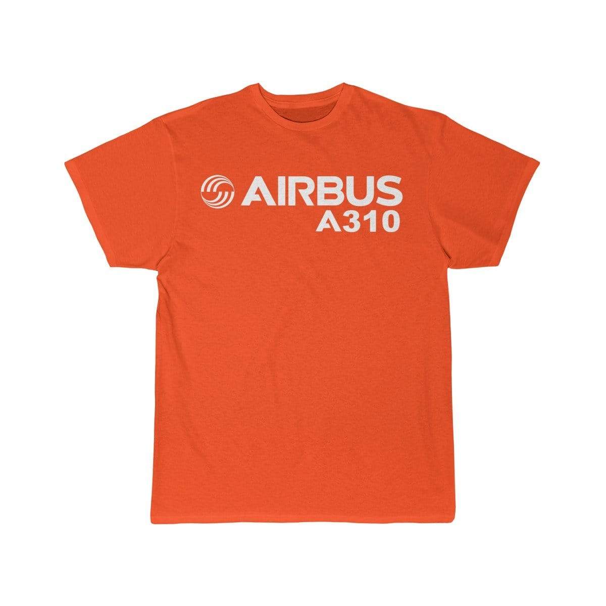 Airplane T-Shirt Orange / S Airbus A310 T-shirts