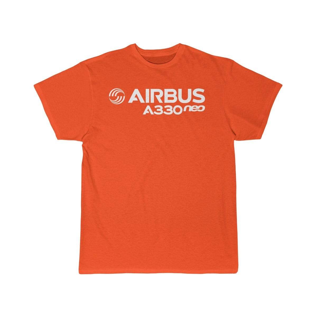 Airplane T-Shirt Orange / S Airbus A330 neo T-shirts