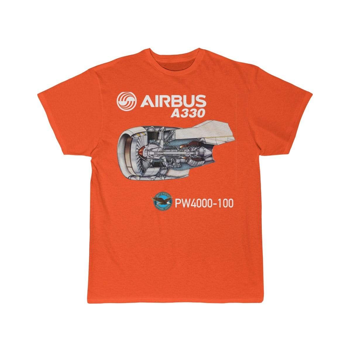 Airplane T-Shirt Orange / S AIRBUS A330 T-shirts