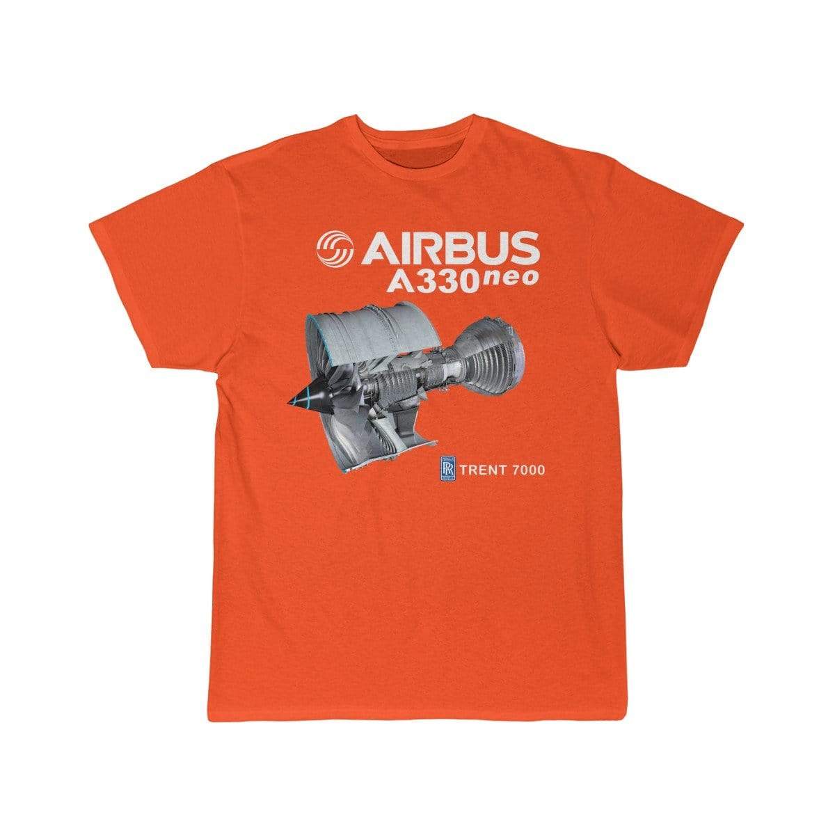 Airplane T-Shirt Orange / S AIRBUS A330 T-shirts