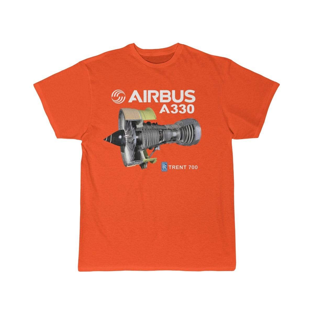 Airplane T-Shirt Orange / S AIRBUS A330 T-shirts