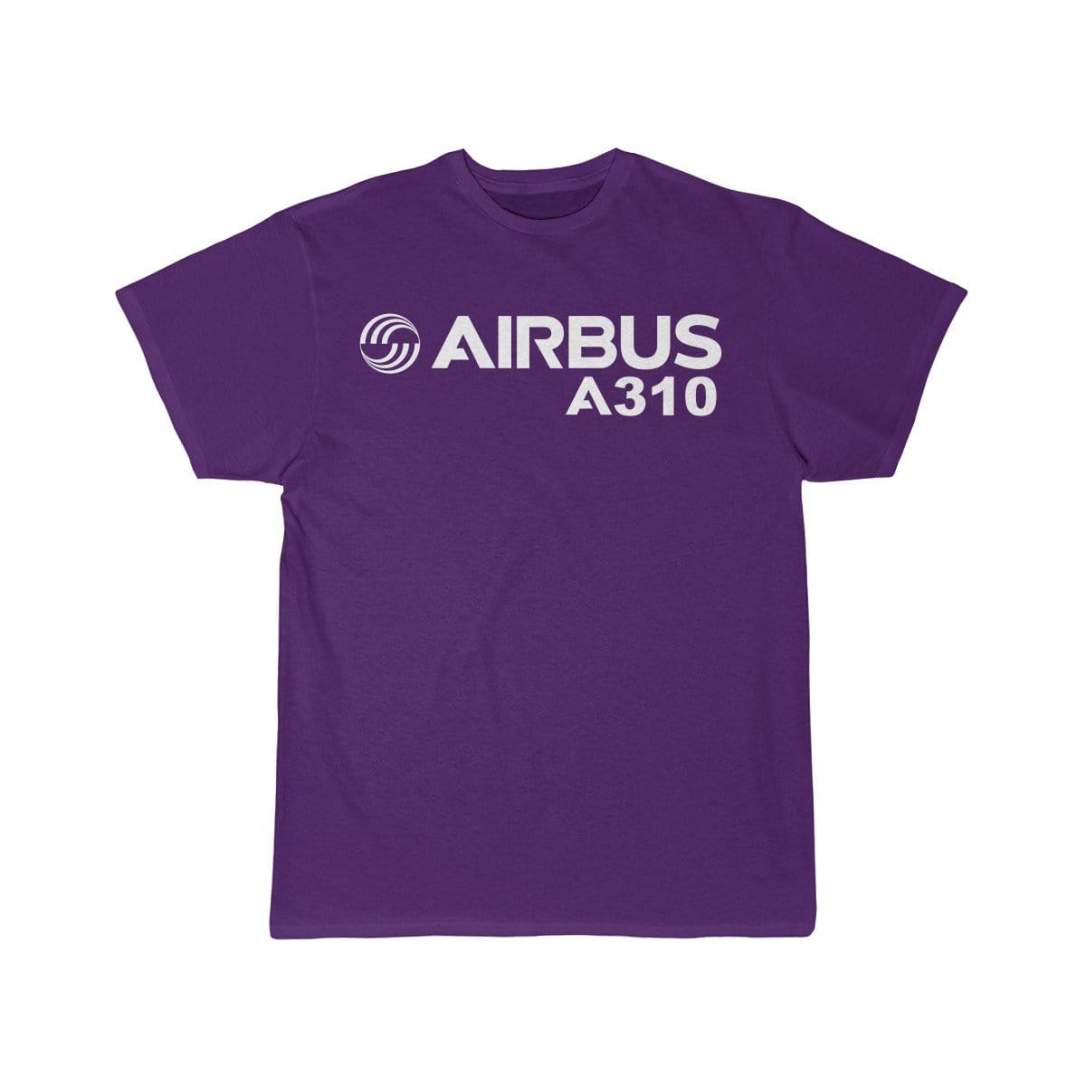 Airplane T-Shirt Purple / S Airbus A310 T-shirts