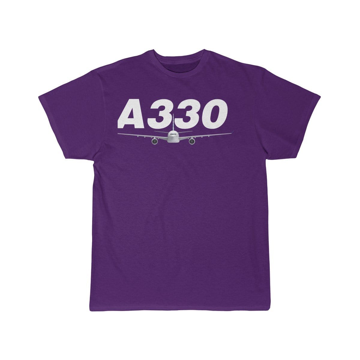 Airplane T-Shirt Purple / S Airbus A330 T-shirts