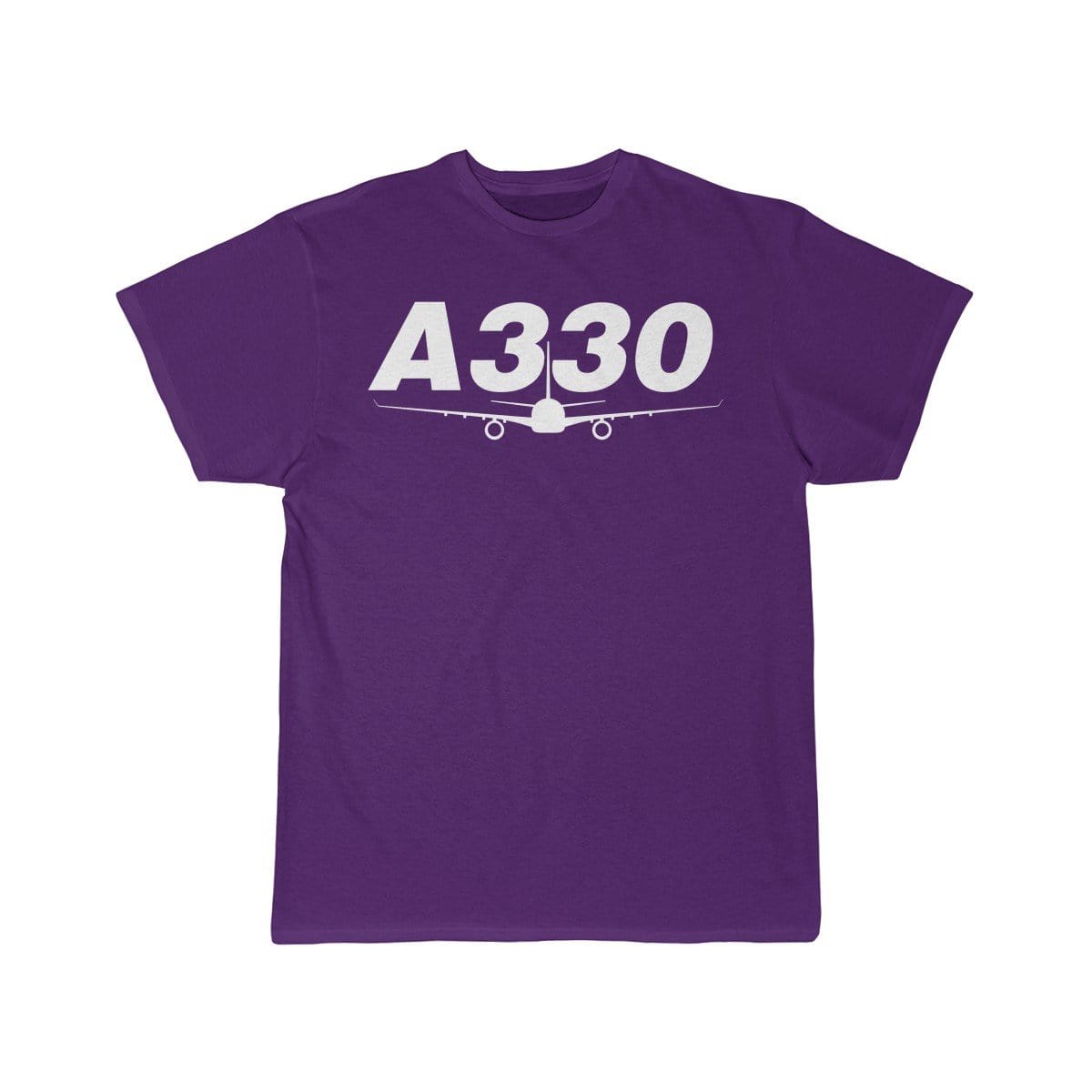 Airplane T-Shirt Purple / S Airbus A330 T-shirts