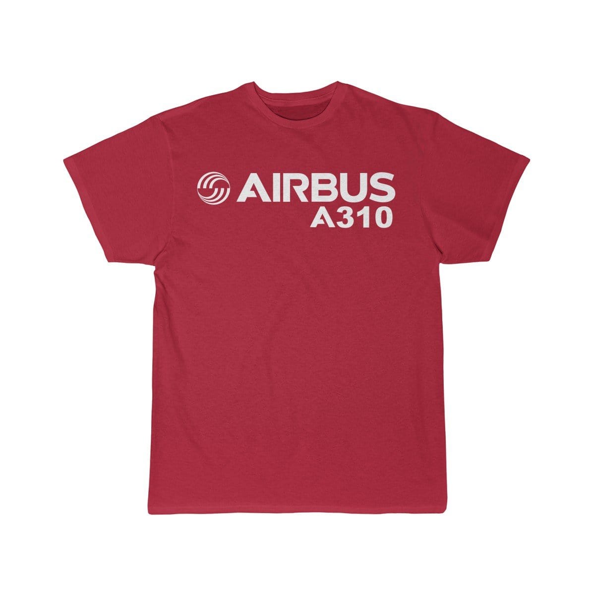 Airplane T-Shirt Red / S Airbus A310 T-shirts