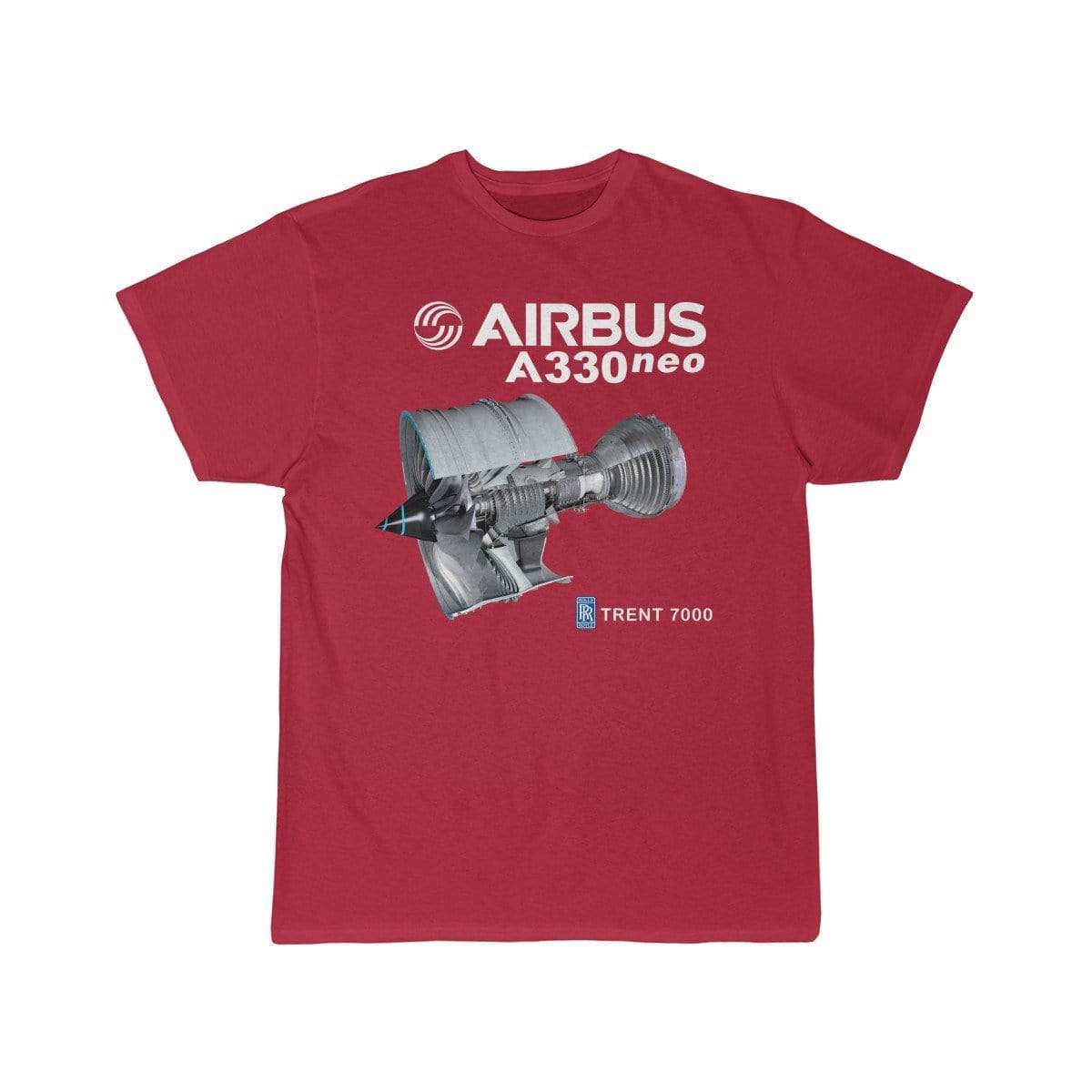 Airplane T-Shirt Red / S AIRBUS A330 T-shirts