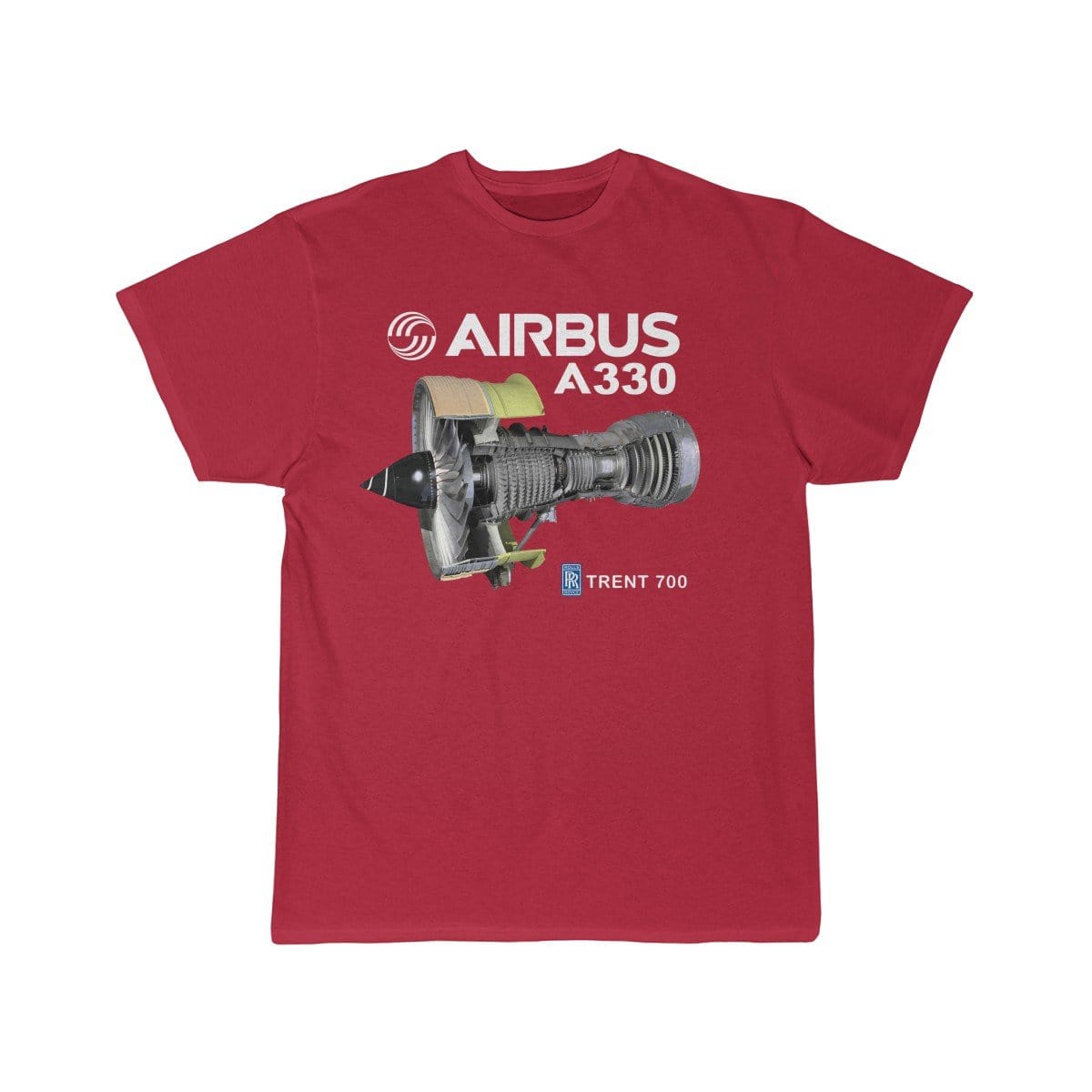 Airplane T-Shirt Red / S AIRBUS A330 T-shirts