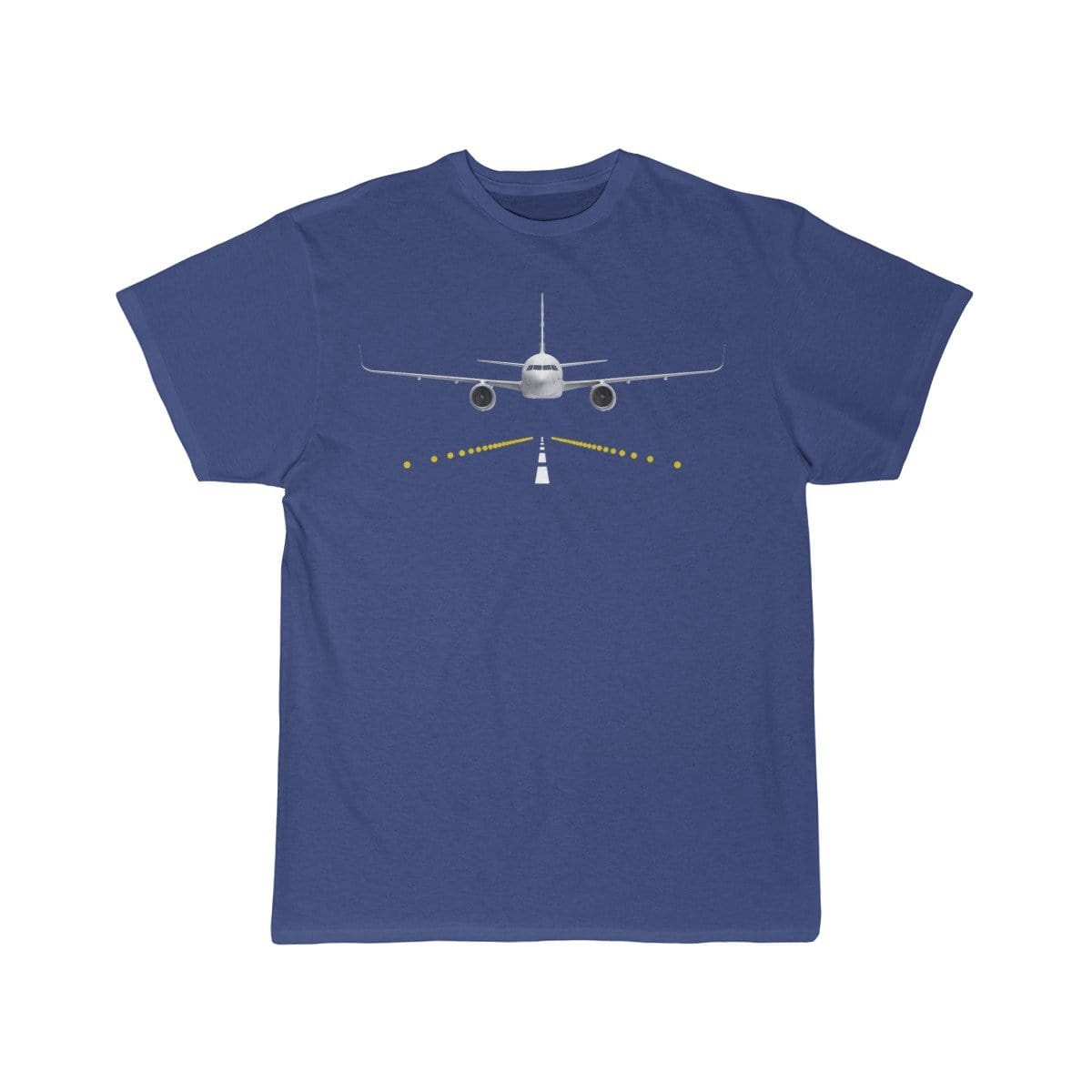 Airplane T-Shirt Royal / S A330 runway T-shirts