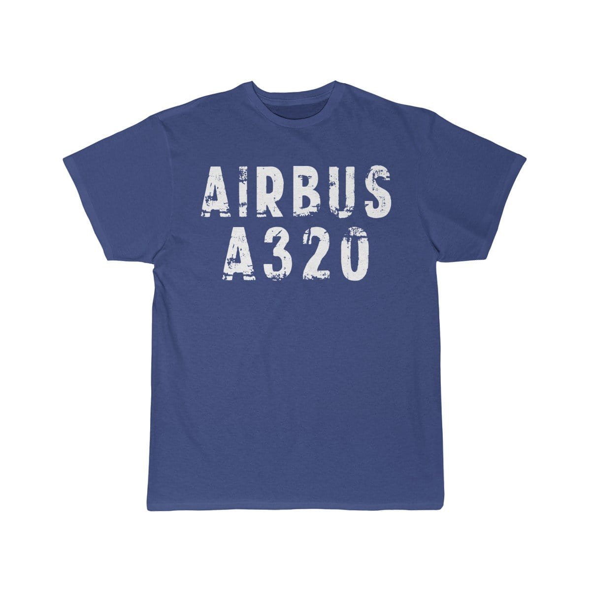 Airplane T-Shirt Royal / S Airbus A320 T-shirts