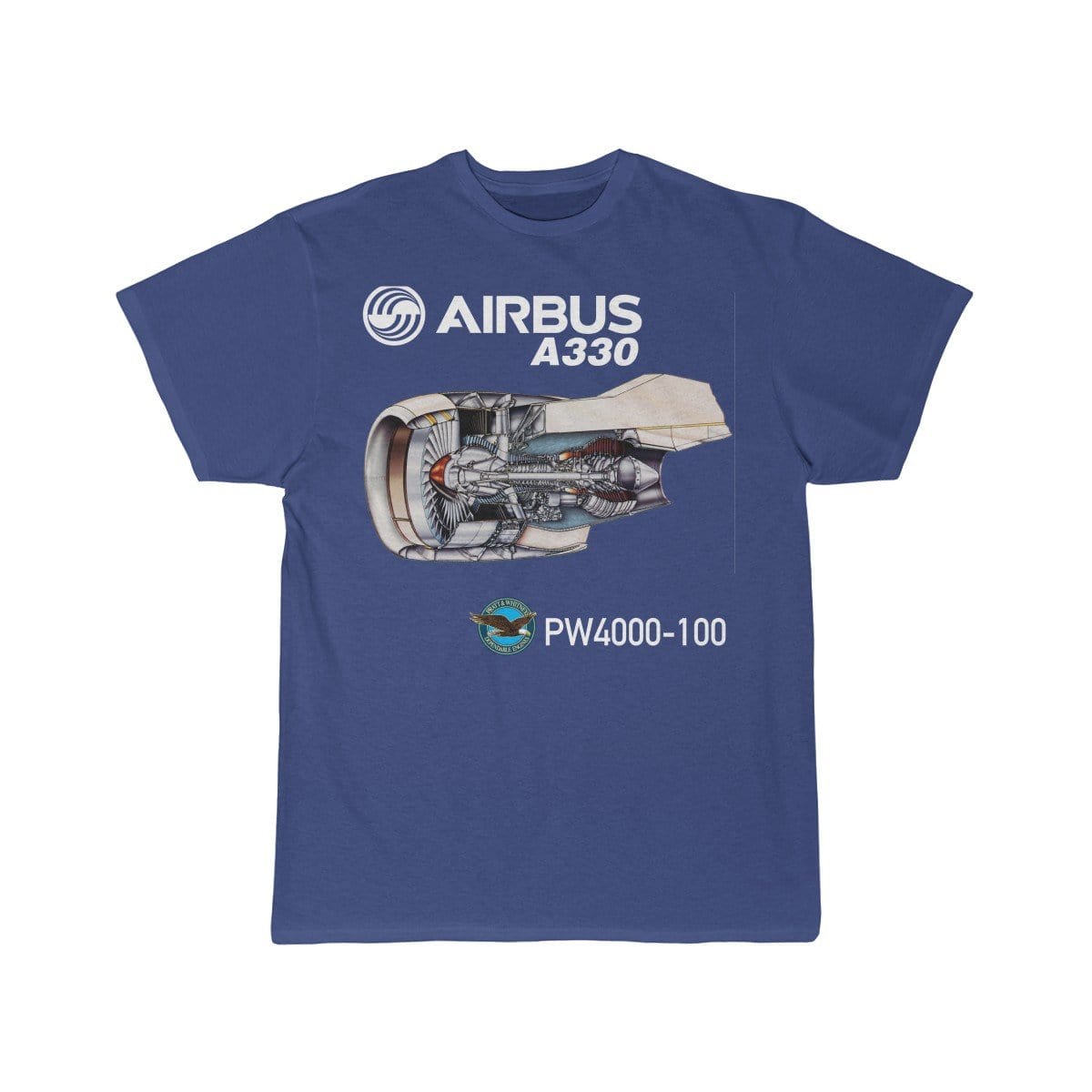 Airplane T-Shirt Royal / S AIRBUS A330 T-shirts