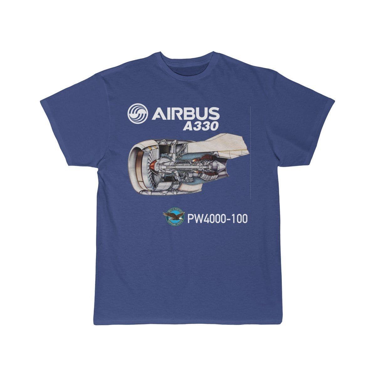 Airplane T-Shirt Royal / S Airbus A330 T-shirts