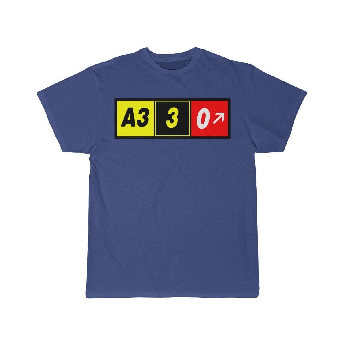 Airplane T-Shirt Royal / S Airbus A330 T-shirts