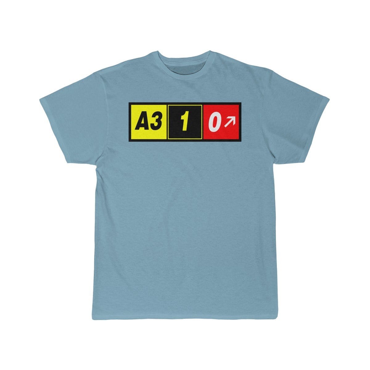 Airplane T-Shirt Sky Blue / S Airbus A310 T-shirts