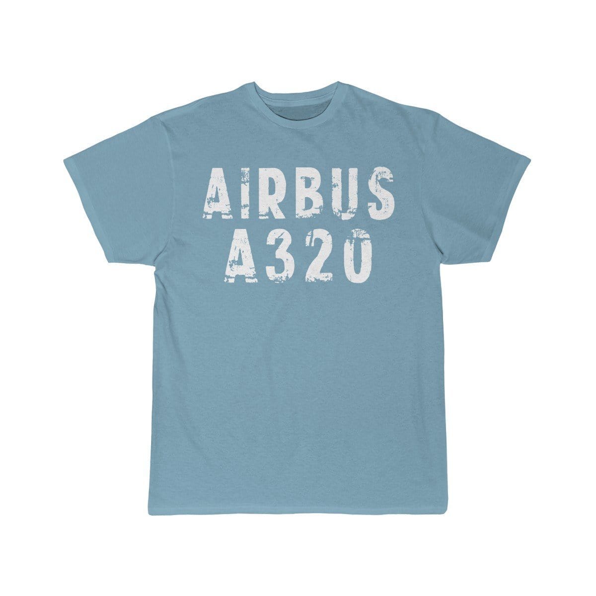 Airplane T-Shirt Sky Blue / S Airbus A320 T-shirts