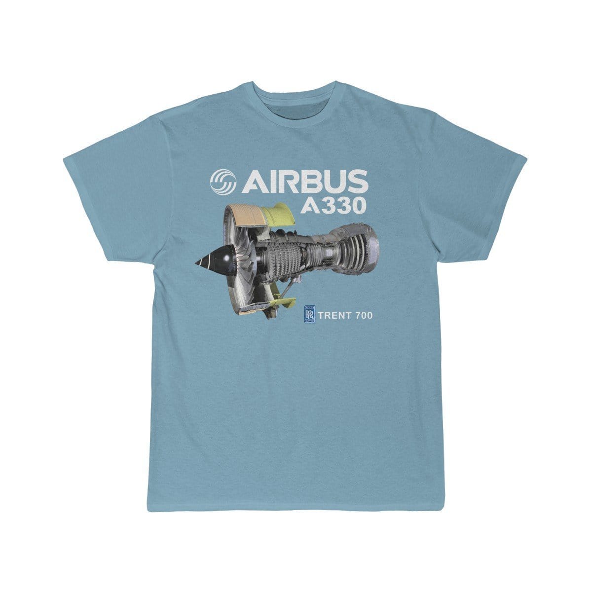 Airplane T-Shirt Sky Blue / S AIRBUS A330 T-shirts