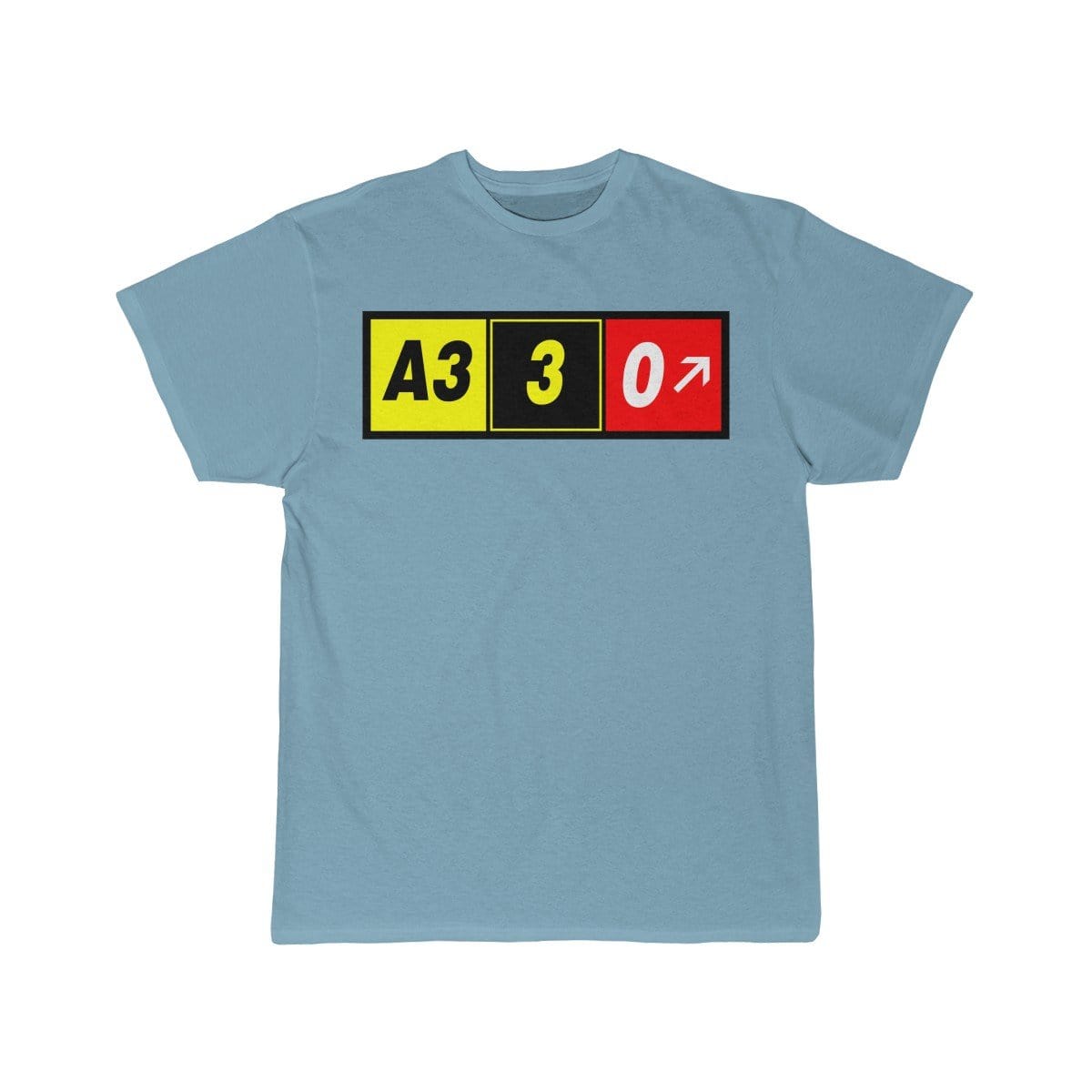 Airplane T-Shirt Sky Blue / S Airbus A330 T-shirts