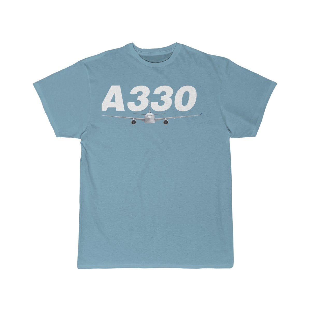 Airplane T-Shirt Sky Blue / S Airbus A330 T-shirts