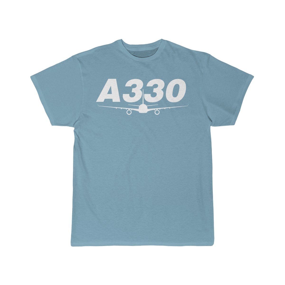 Airplane T-Shirt Sky Blue / S Airbus A330 T-shirts