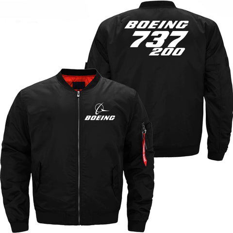 BOEING 737-200 ETET BOMBER JACKET FLIGHT JACKET AVIATOR JACKET