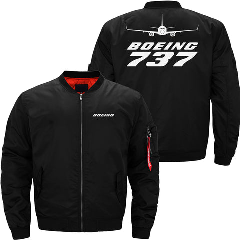 BOEING 737 BOMBER FLIGHT AVIATOR JACKET