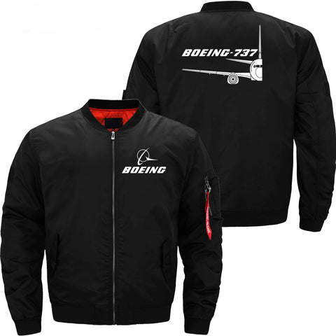 BOEING 737 ETET BOMBER JACKET FLIGHT JACKET AVIATOR JACKET