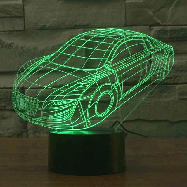 GearNets 3D Lamp 3D Night Lights