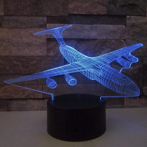 GearNets Aircraft 3D Night Light LED Airplane