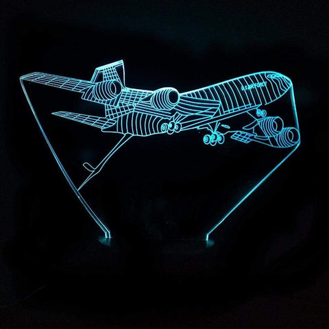 GearNets Airplane 3d Lamp